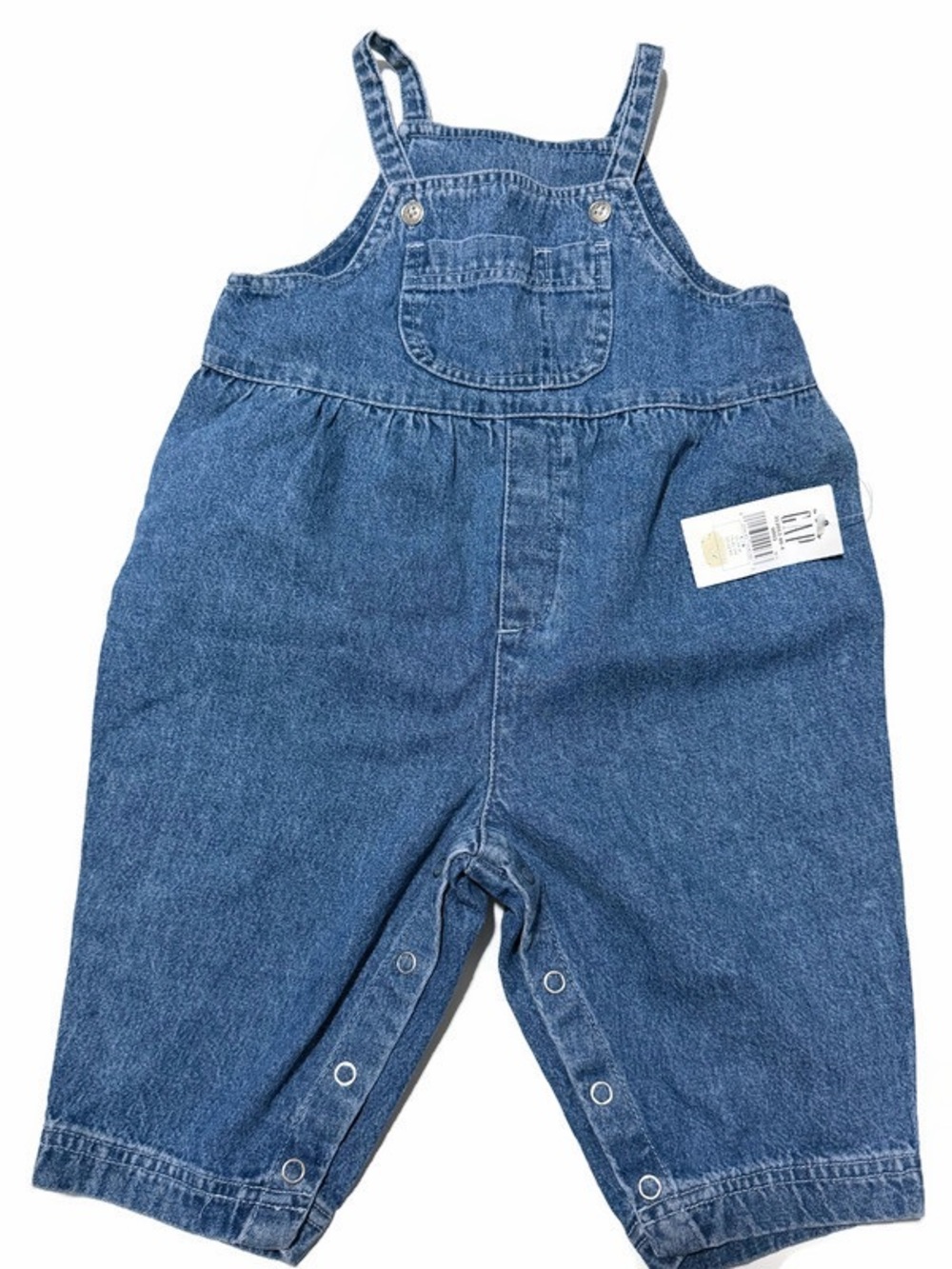 NWT Baby Gap, Blue Denim Overalls, size Large (12-18 months)